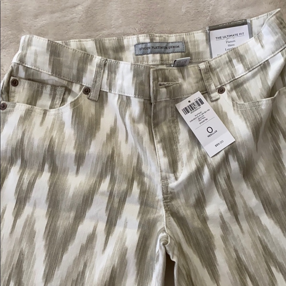Chico’s platinum denim